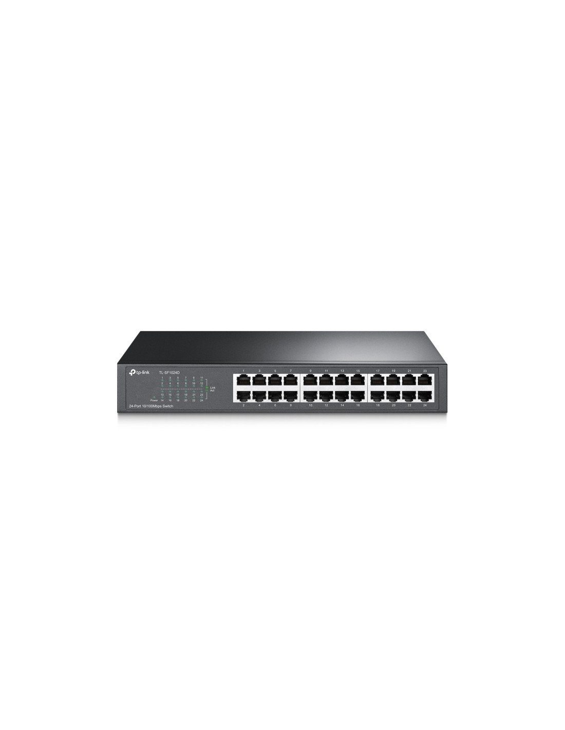 TP-Link TL-SF1024D switch No administrado Fast Ethernet (10/100) Negro