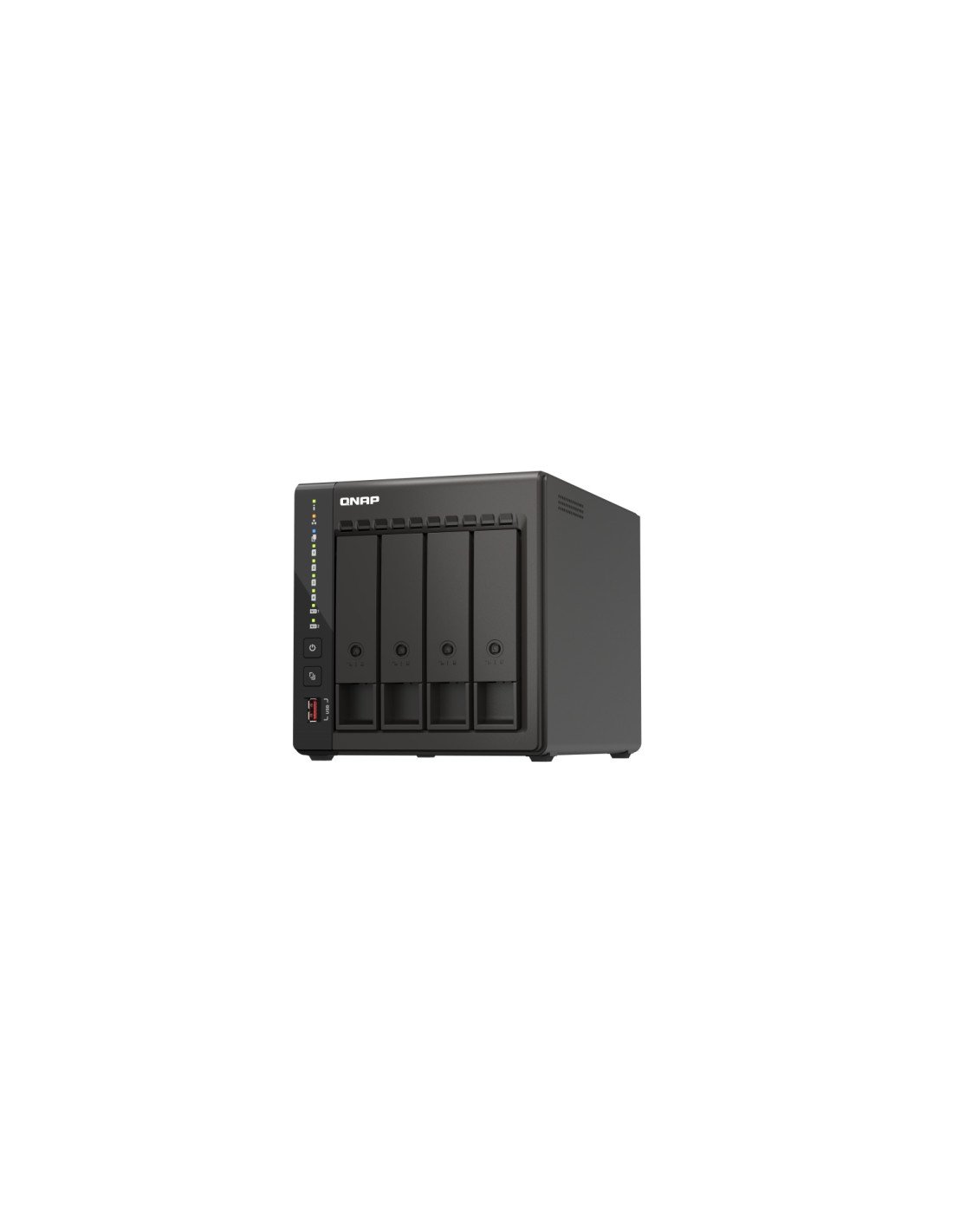 QNAP TS-453E NAS Torre Ethernet Negro J6412