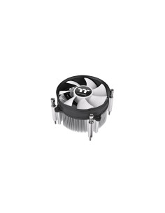 Thermaltake Gravity i3 Procesador Refrigerador de aire 9,2 cm Negro, Acero inoxidable 1 pieza(s)
