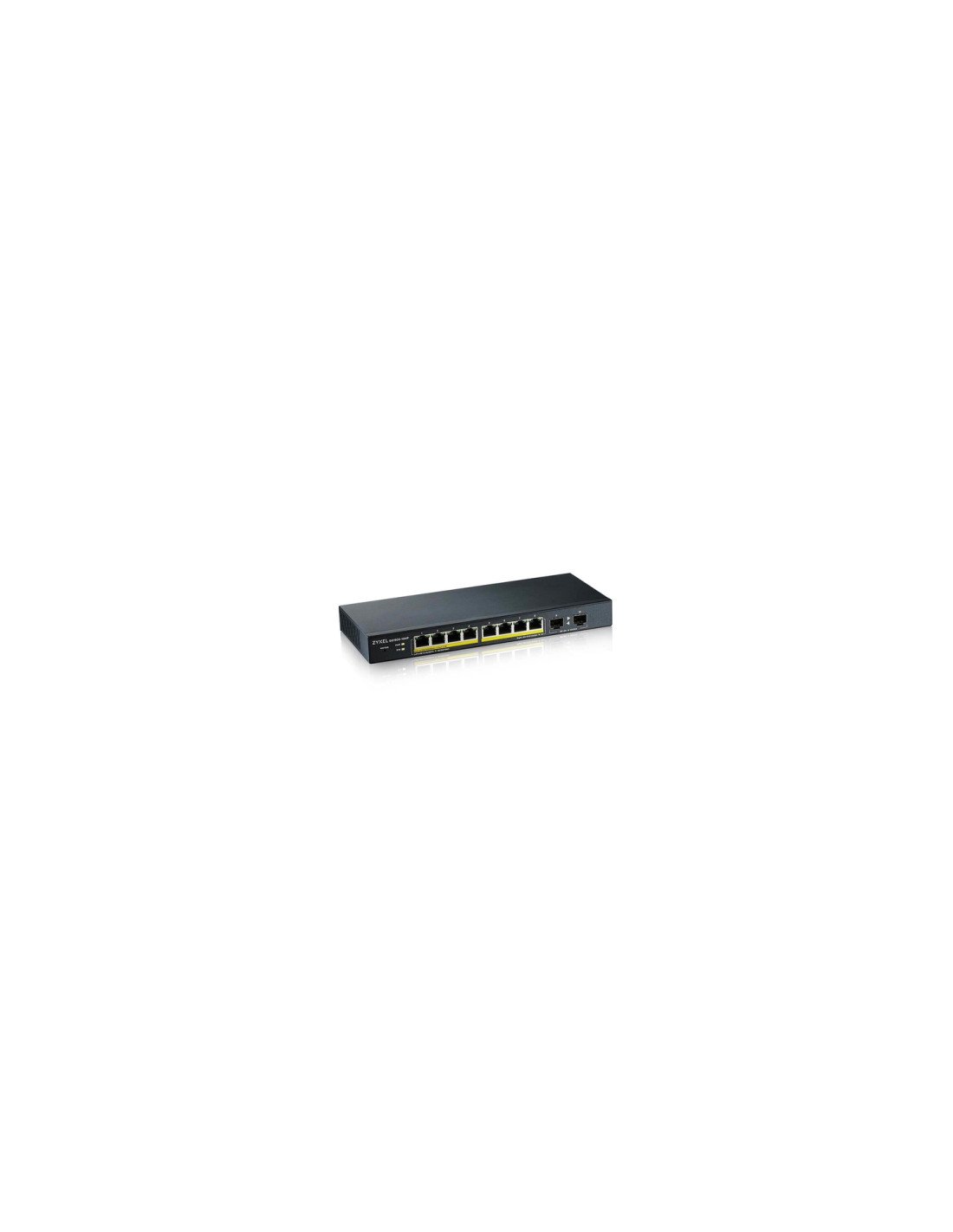 Zyxel GS1900-10HP Gestionado L2 Gigabit Ethernet (10/100/1000) EnergÍ­a sobre Ethernet (PoE) Negro