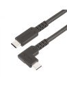 StarTech.com Cable de 2m USB-C Resistente Acodado a la Derecha - USB 3.2 Gen 1 (5 Gbps) - Cable de Transferencia USB Tipo C - DP