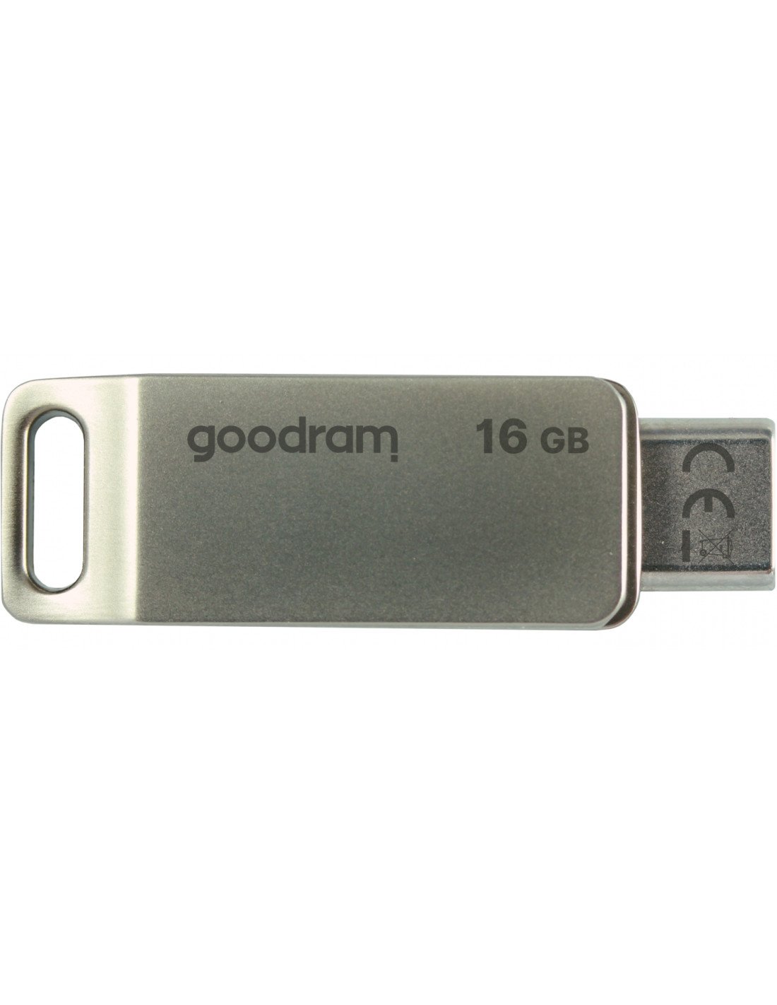 Goodram ODA3 unidad flash USB 16 GB USB Type-A / USB Type-C 3.2 Gen 1 (3.1 Gen 1) Plata