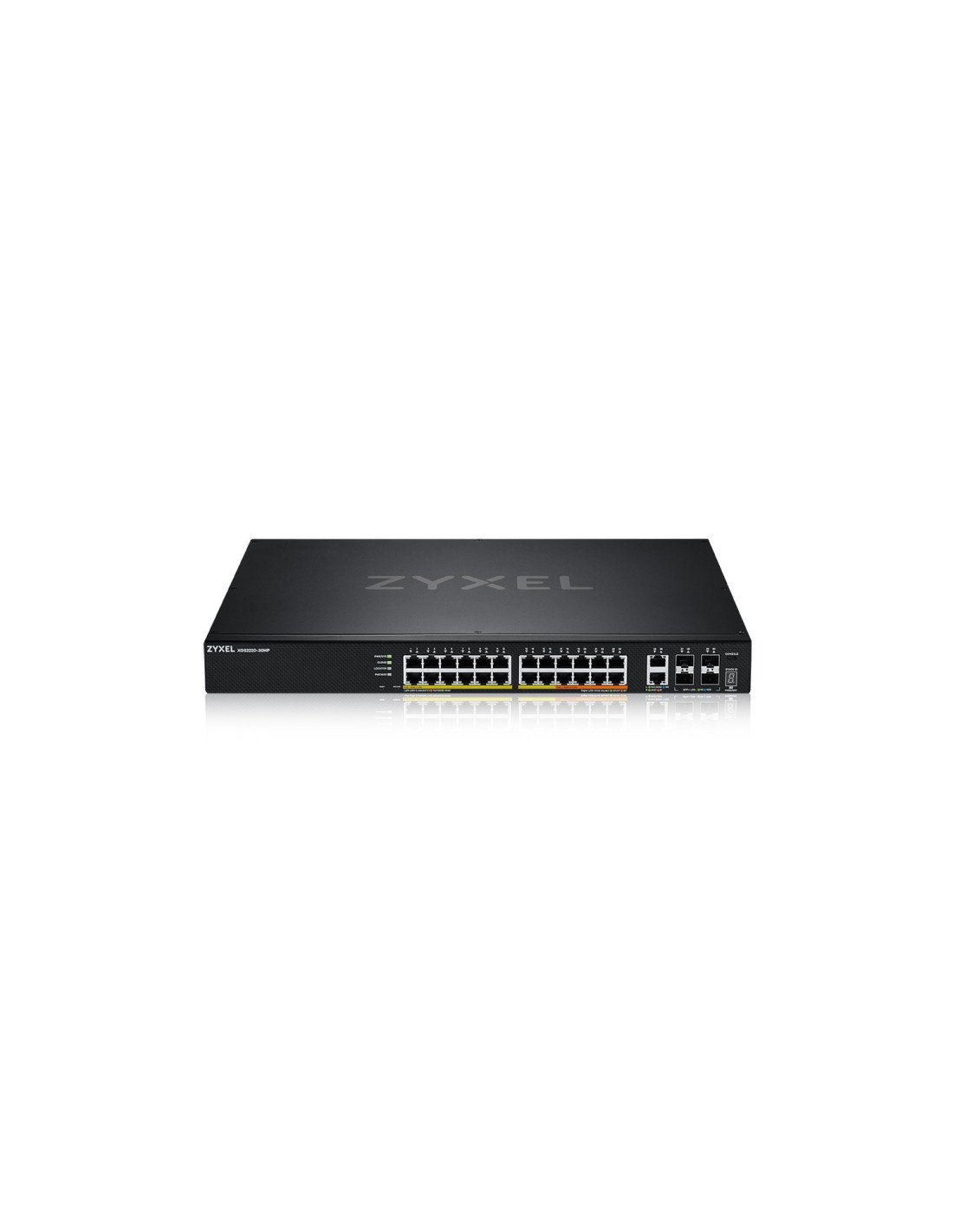 Zyxel XGS2220-30HP Gestionado L3 Gigabit Ethernet (10/100/1000) EnergÍ­a sobre Ethernet (PoE) Negro