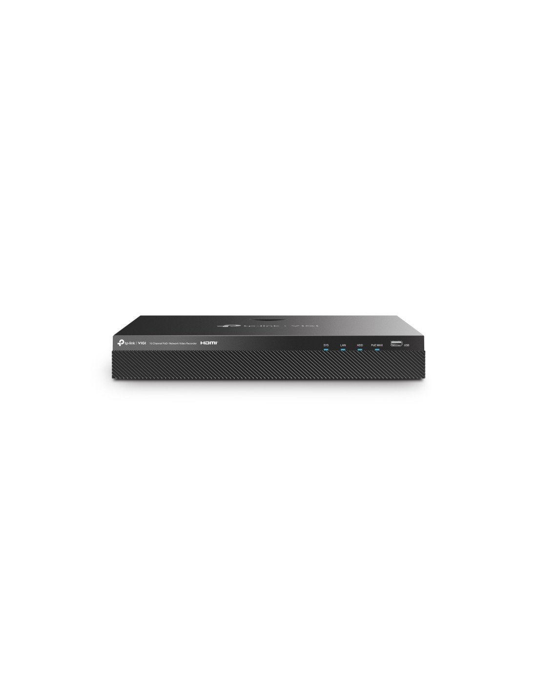 TP-Link VIGI NVR2016H-16P Grabadore de vídeo en red (NVR) Negro