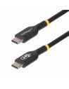 StarTech.com Cable de Carga USB-C de 2m - Cable USB Tipo C - Certificación USB-IF - PD de 240W EPR - Cable USB 2.0 USB-C de Carg