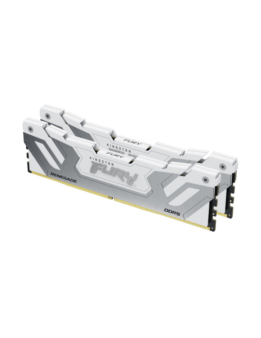 Kingston Technology FURY 48GB 8400MT/s DDR5 CL40 CUDIMM (Kit of 2) Renegade White XMP