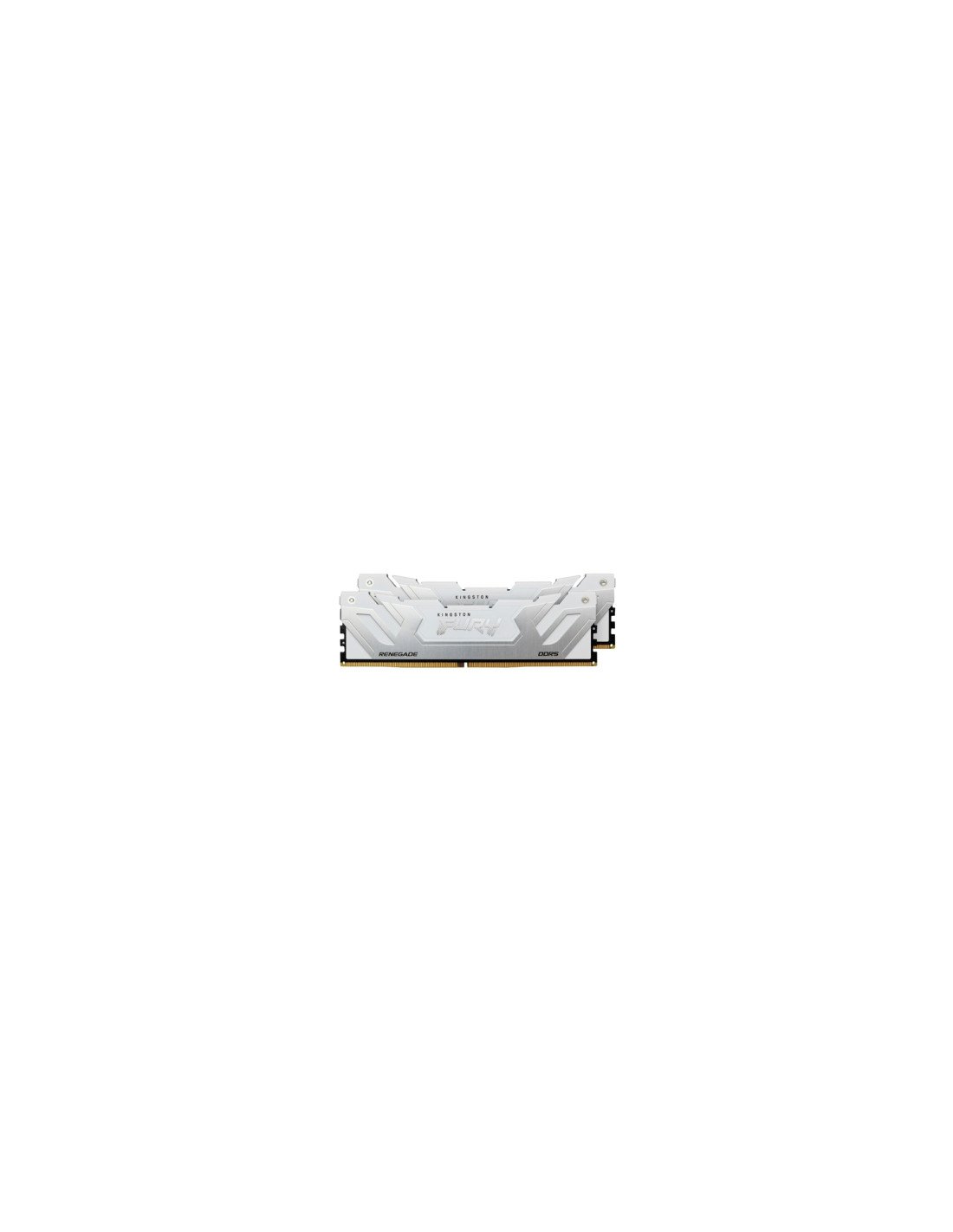 Kingston Technology FURY 48GB 8400MT/s DDR5 CL40 CUDIMM (Kit of 2) Renegade White XMP