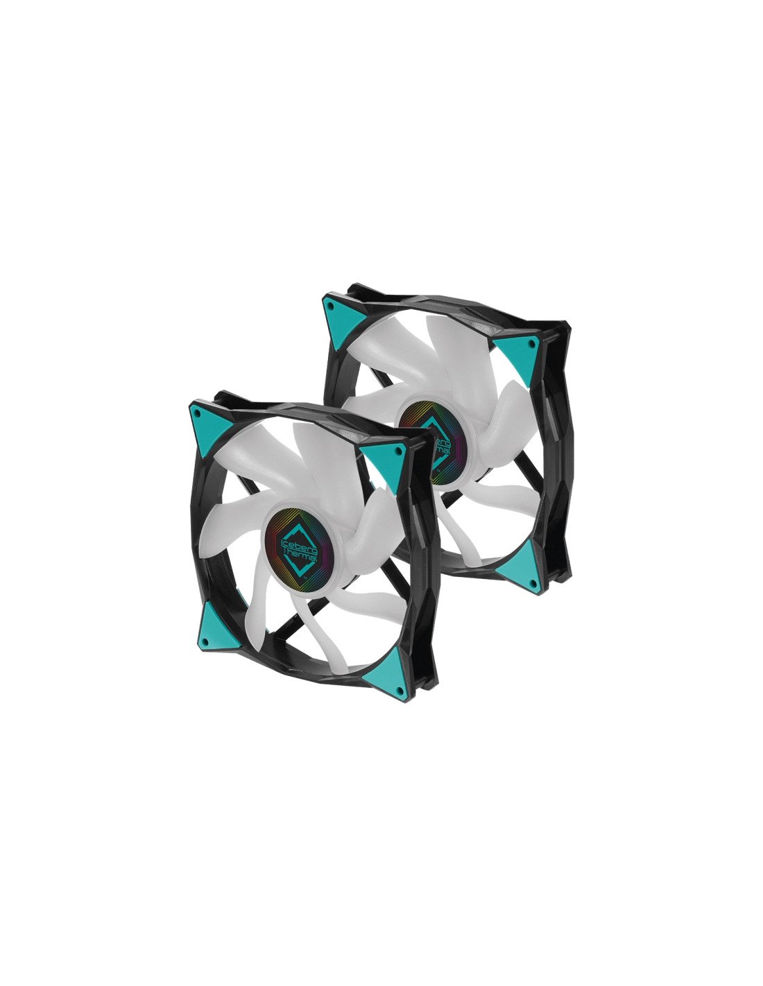 Iceberg Thermal IceGALE ARGB Carcasa del ordenador Ventilador 14 cm Negro 2 pieza(s)