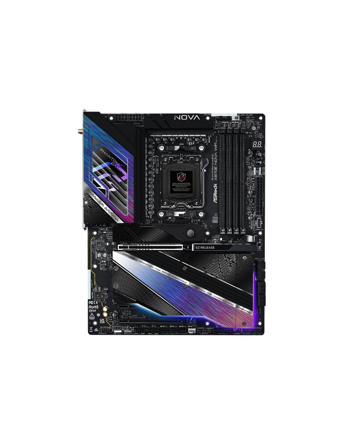 Asrock MK X870E NOVA WIFI AMD X870E Zócalo AM5 ATX