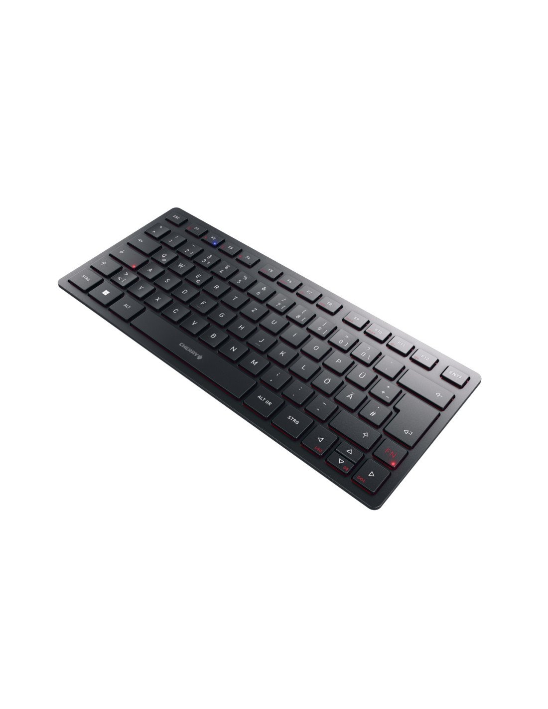 CHERRY KW 9200 MINI teclado Universal USB + RF Wireless + Bluetooth QWERTZ Alemán Negro