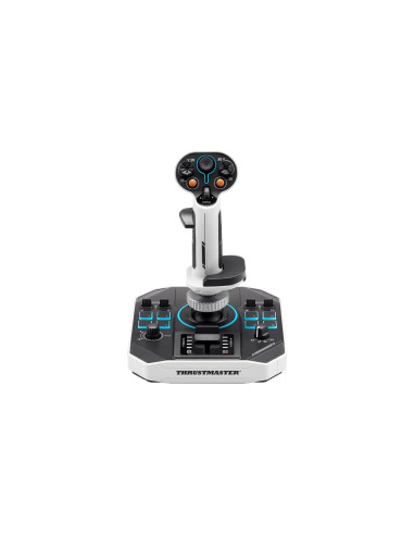 Thrustmaster Sol-R 1 Negro, Blanco USB Palanca de vuelo Analógico/Digital PC