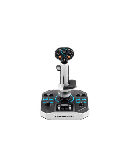 Thrustmaster Sol-R 1 Negro, Blanco USB Palanca de vuelo Analógico/Digital PC