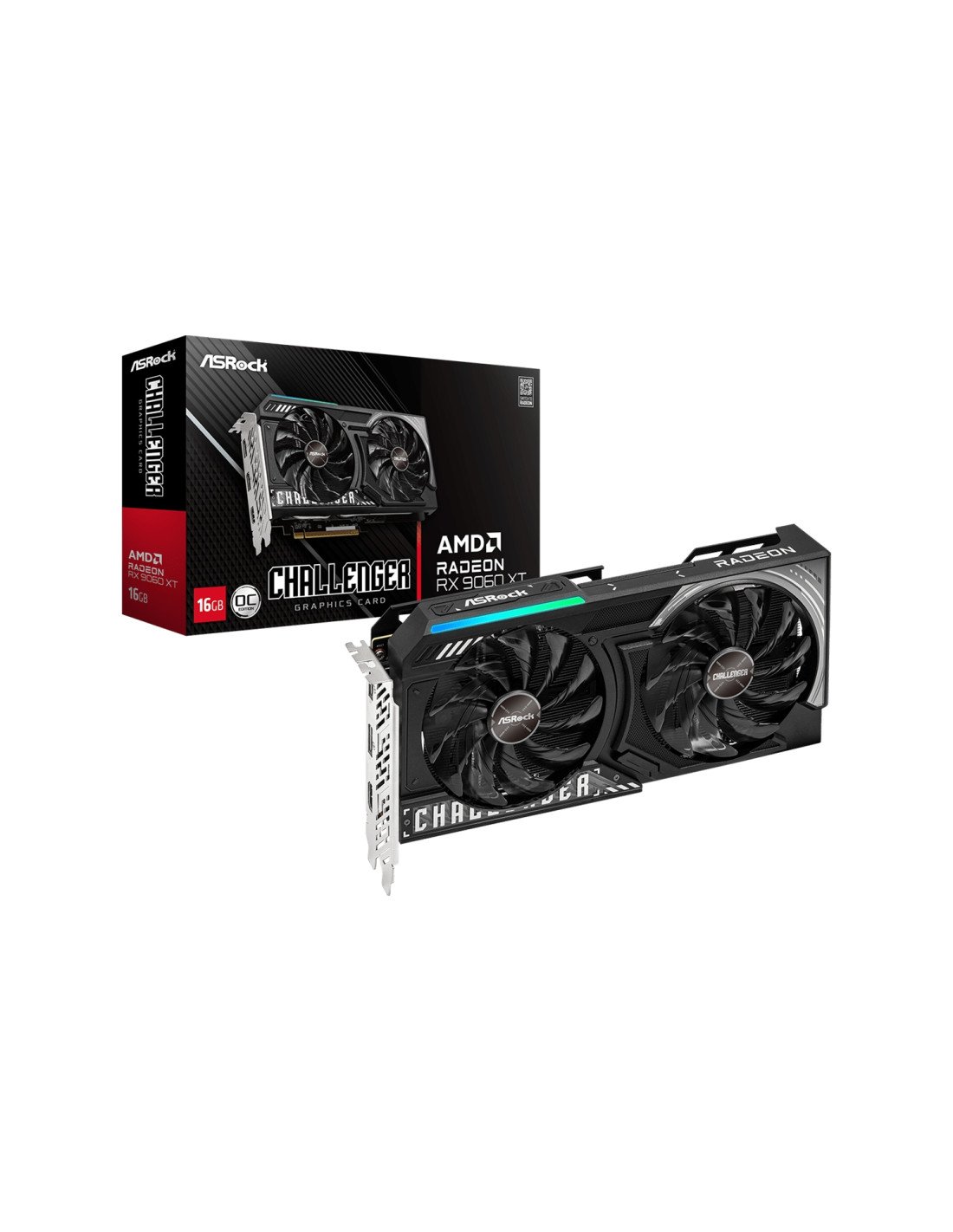 Asrock AMD Radeon RX 9060 XT Challenger 16GB OC GDDR6