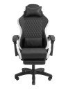 Mars Gaming MGC-X Silla para videojuegos de PC Asiento acolchado Negro, Blanco