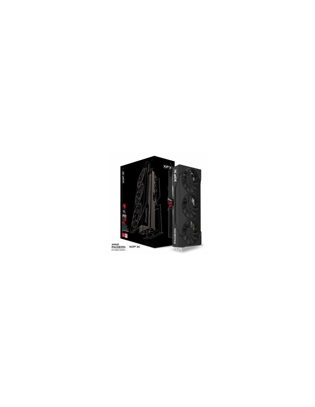 XFX RX-96TS316B7 tarjeta gráfica AMD Radeon RX 9060 XT 16 GB GDDR6