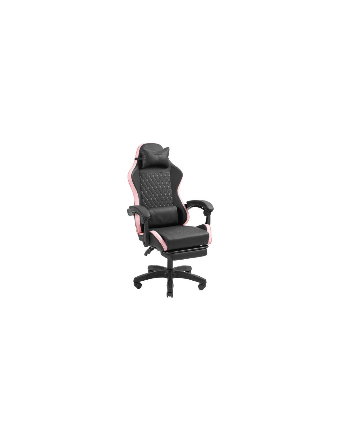 Mars Gaming MGC-X Silla para videojuegos de PC Asiento acolchado Negro, Rosa