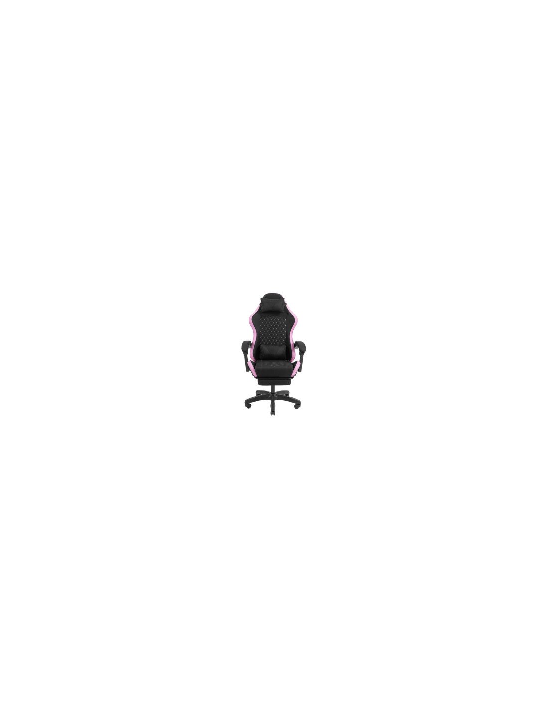 Mars Gaming MGC-X Fabric Silla para videojuegos de PC Asiento acolchado Negro, Rosa