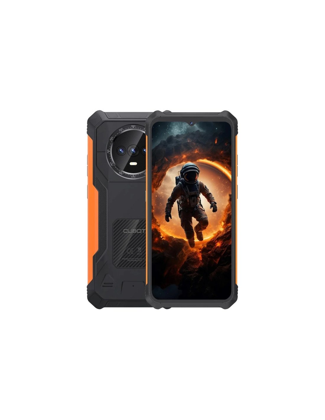 Cubot King Kong ES 6/128Gb Negro, Naranja Smartphone Rugerizado