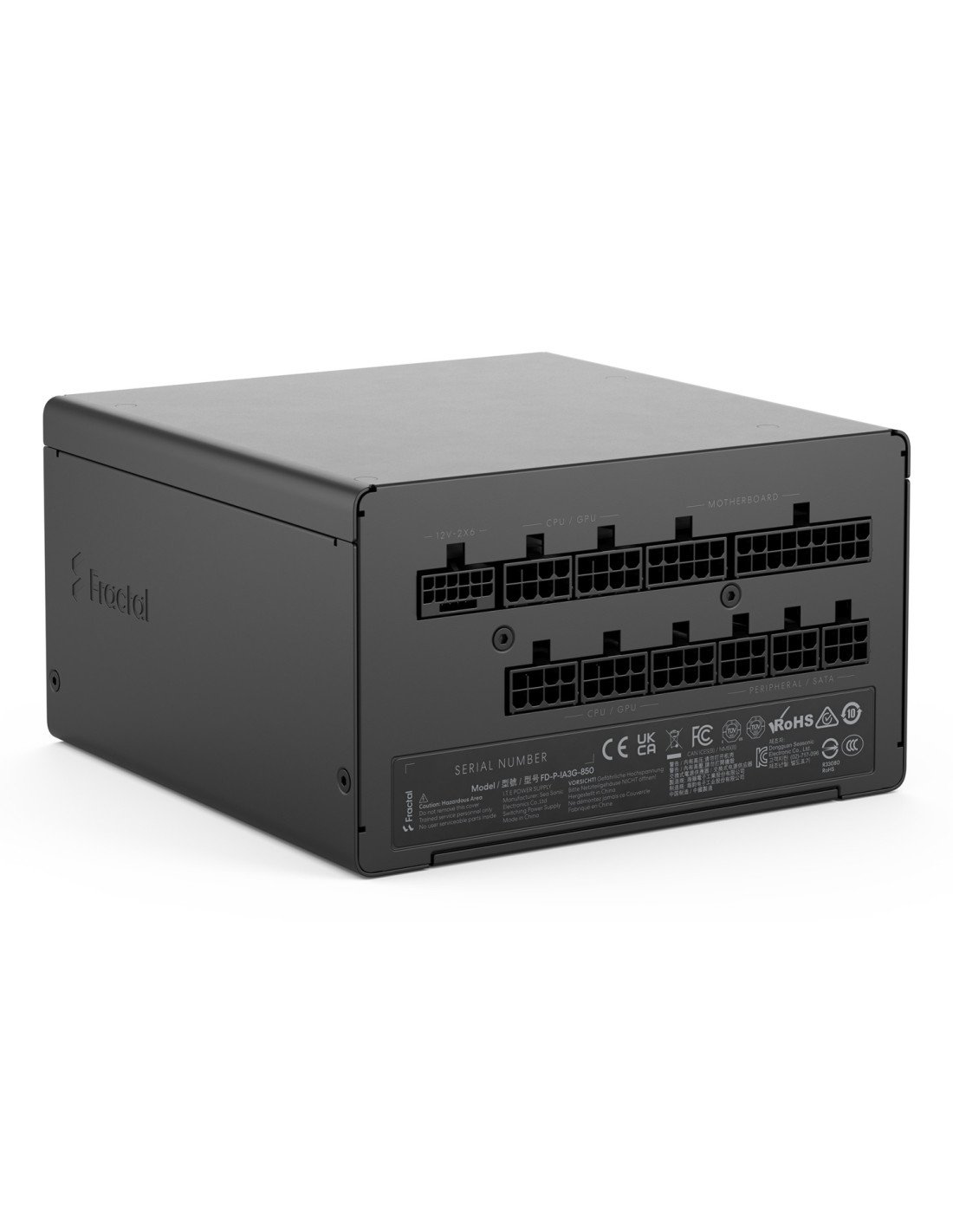 Fractal Design Ion 3 Gold 850W unidad de fuente de alimentación 24-pin ATX ATX Negro