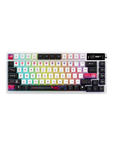 ASUS ROG Azoth X teclado Juego USB + RF Wireless + Bluetooth Negro,