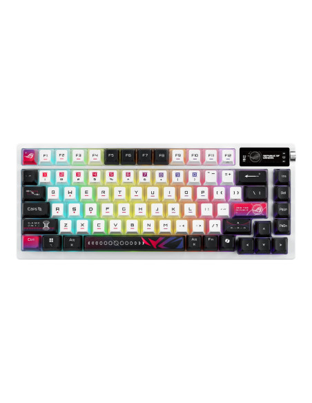 ASUS ROG Azoth X teclado Juego USB + RF Wireless + Bluetooth Negro,