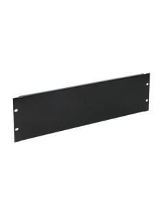 Phasak Panel frontal ciego 19 3U negro Tapa ciega