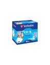 10 UNIDADES CD-ROM IMPRIMIBLES VERBATIM SUPERAZO WIDE PRINT SURFACE ID 52X 700MB 43325