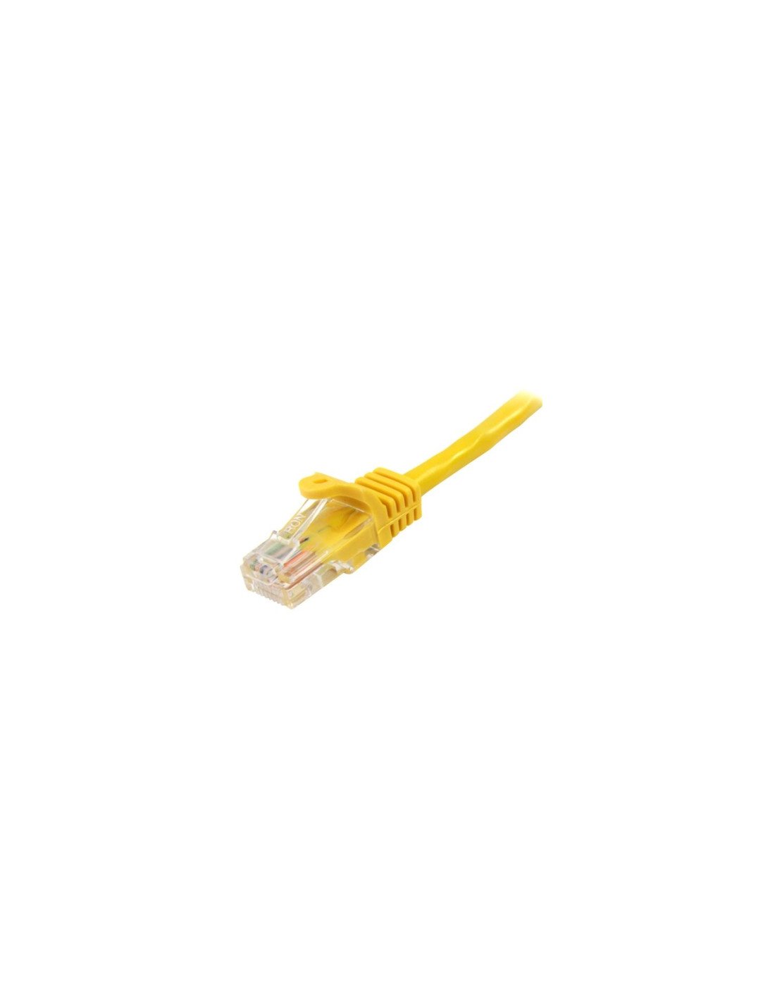StarTech.com Cable de Red de 10m Amarillo Cat5e Ethernet RJ45 sin Enganches