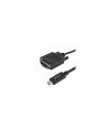 StarTech.com Cable Adaptador Conversor USB-C a DVI - 2m - 1920x1200 negro