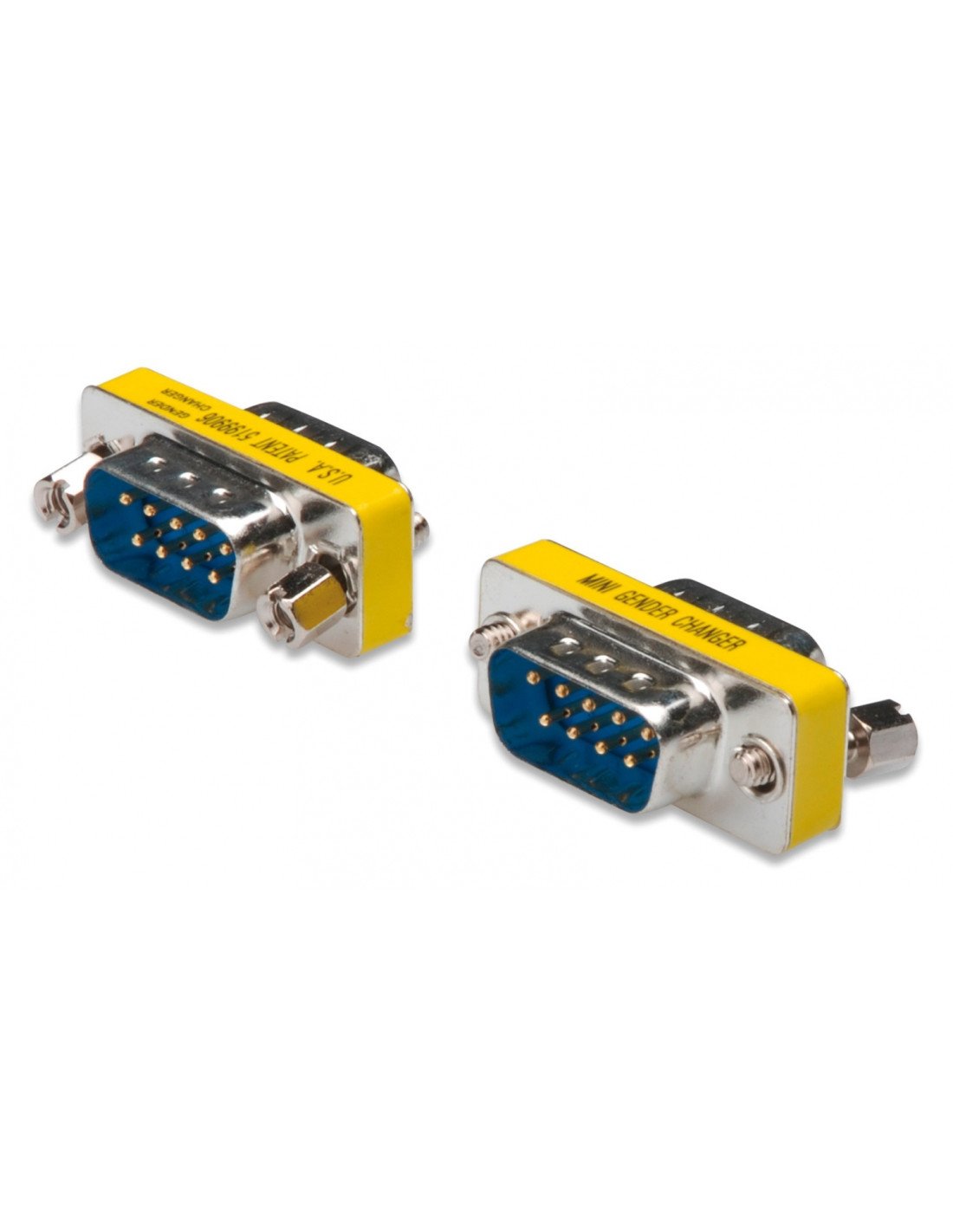 Adaptador ASSMANN Electronic D-Sub9 macho a macho Plata AK-610505-000-I