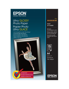 Epson Ultra Glossy Photo Paper - A4 - 15 Hojas