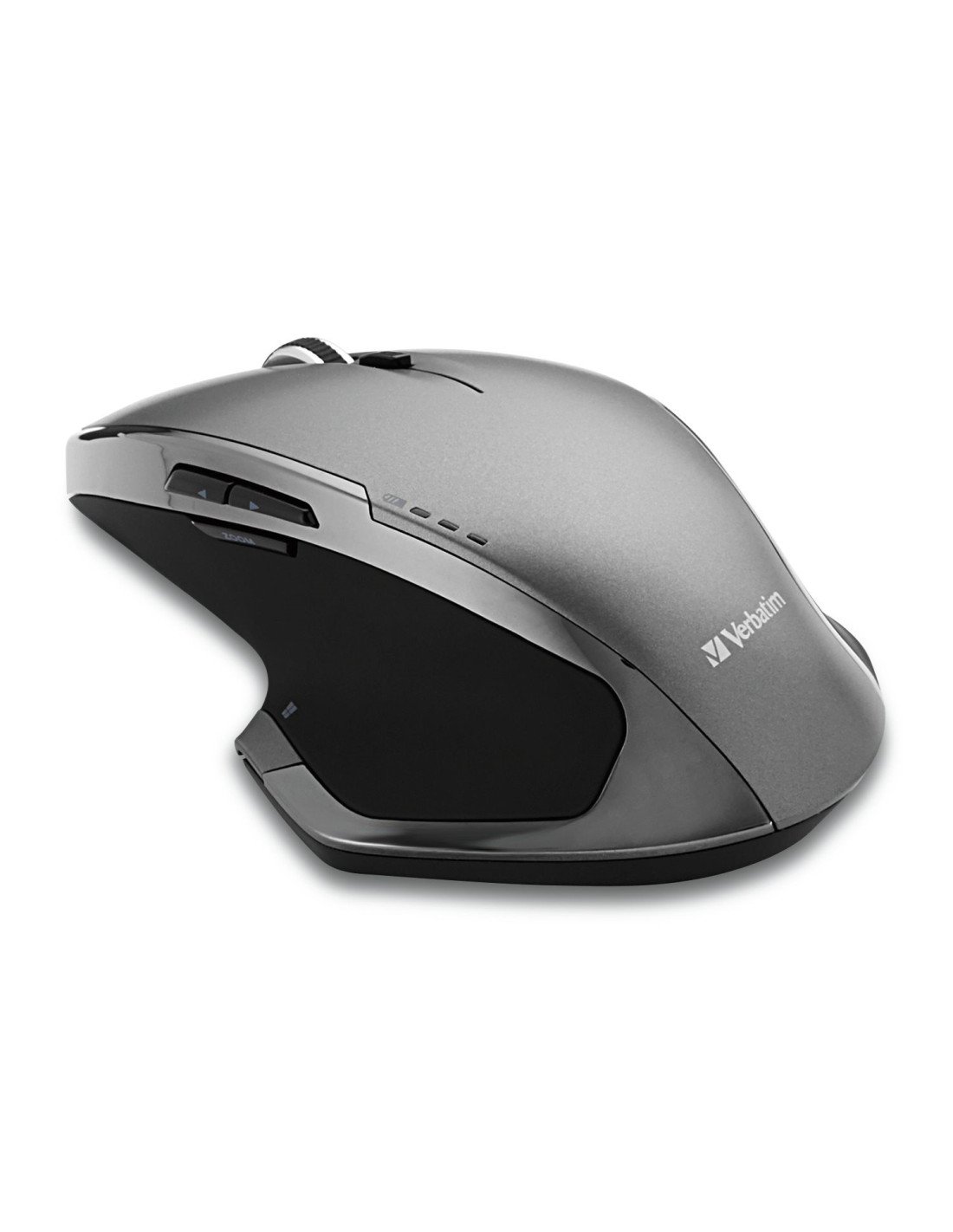 Raton Verbatim Mouse inalámbrico de 8 botones Blue LED 49041