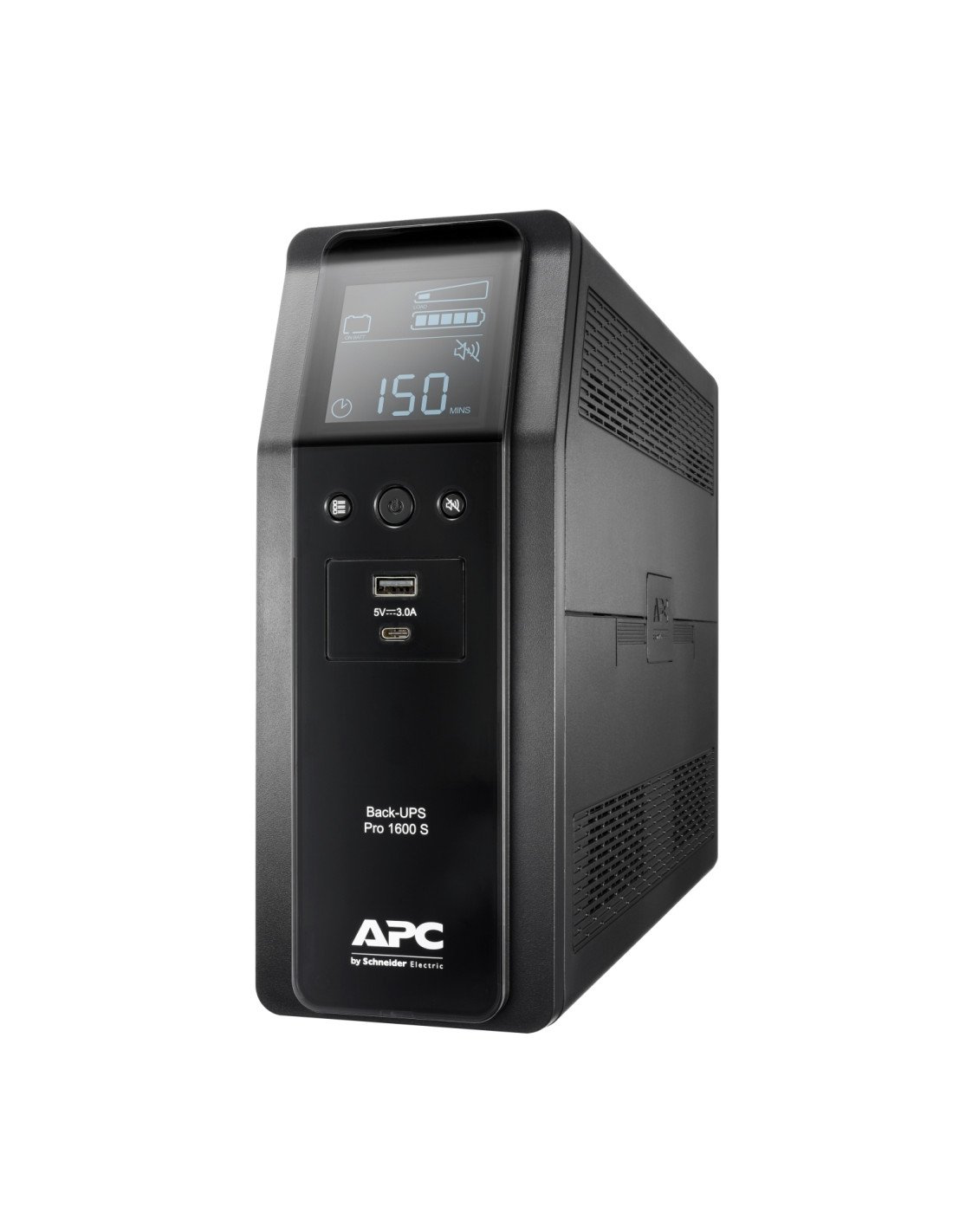 APC sistema de alimentación ininterrumpida (UPS) LÍ­nea interactiva 1600 VA, 960 W, 8 salidas AC Negro