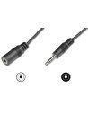 ASSMANN Electronic cable de audio 3,5 mm Macho/Hembra 2,5 m Negro