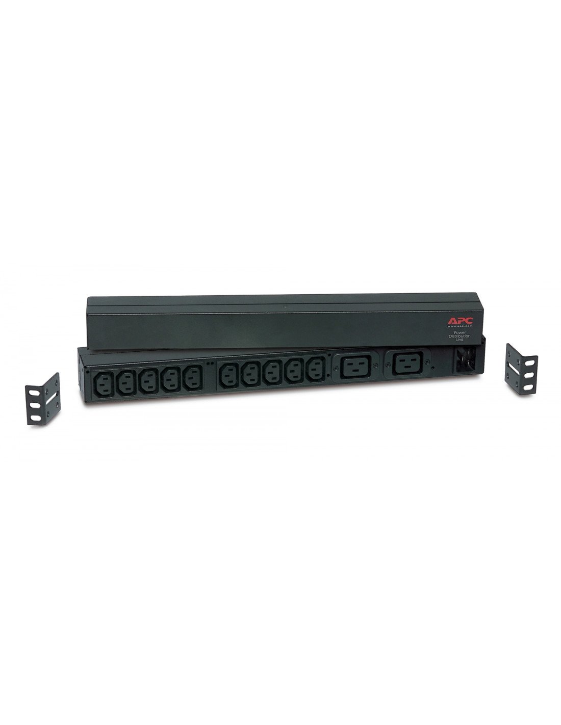 APC RACK PDU BASIC 1 U 16A 230V unidad de distribución de energÍ­a (PDU) 12 salidas AC 0U/1U Negro