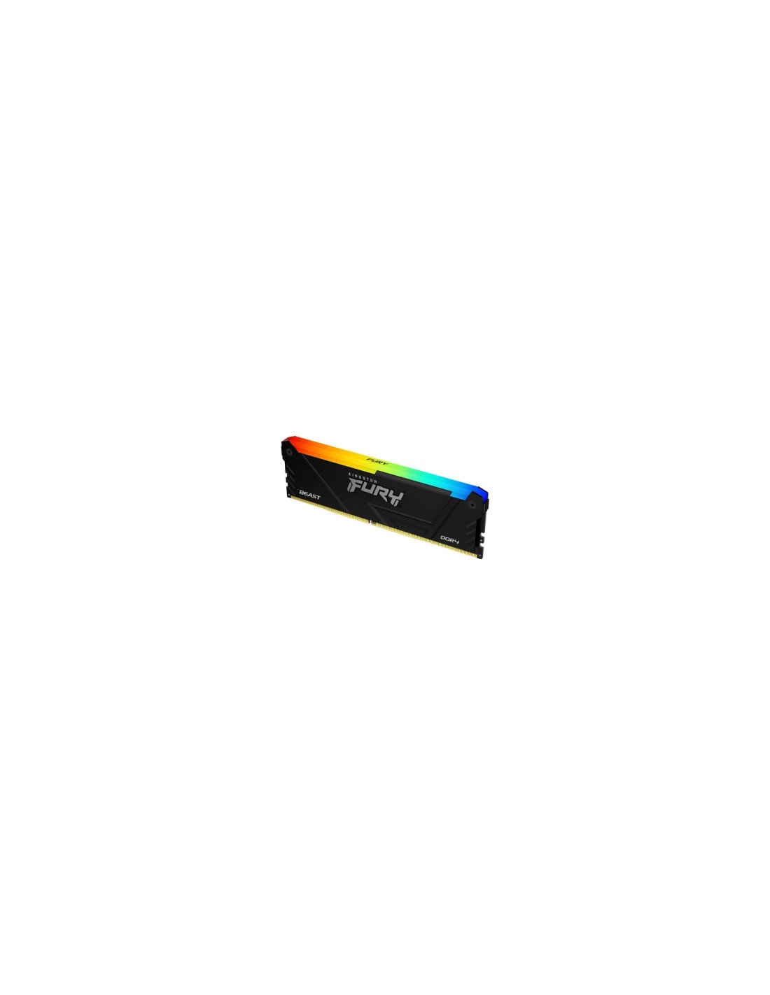 Kingston Technology FURY Beast RGB módulo de memoria 8 GB 1 x 8 GB DDR4 3600 MHz
