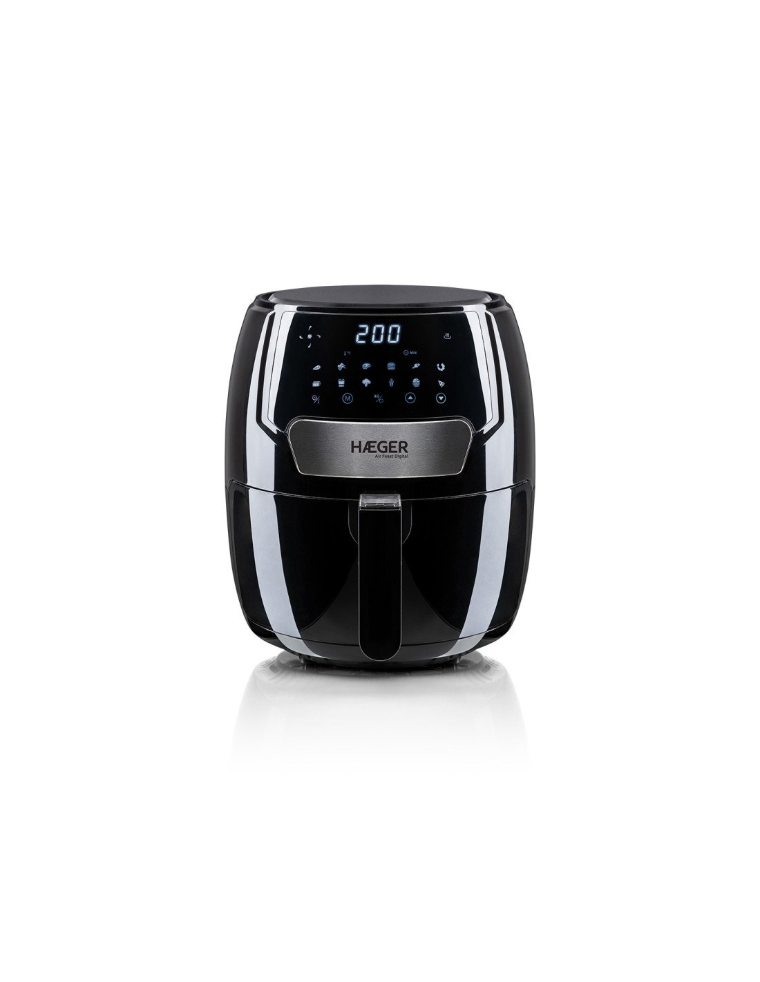 Haeger AF-D37.003A freidora Negro