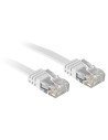 Lindy 1m Cat.6 cable de red Blanco Cat6