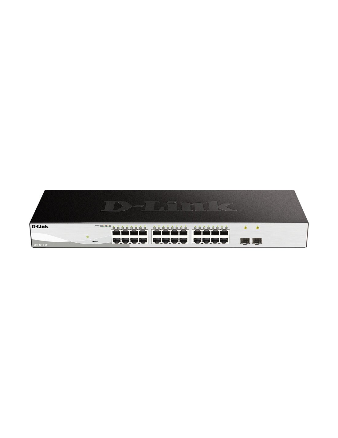 D-Link DGS-1210-26 switch Gestionado L2 Gigabit Ethernet (10/100/1000) 1U Negro, Gris