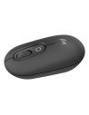 Logitech POP Mouse, ratón inalámbrico Bluetooth compacto y portátil con botones programables y clics discretos, tecnología Easy-