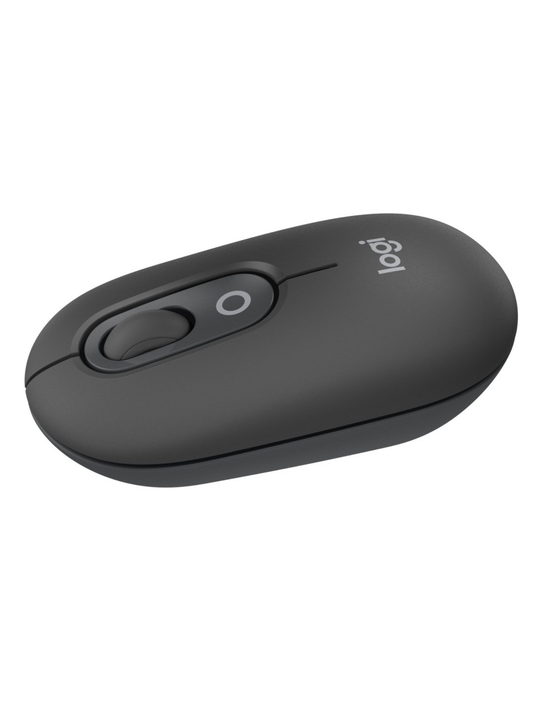 Logitech POP Mouse, ratón inalámbrico Bluetooth compacto y portátil con botones programables y clics discretos, tecnología Easy-