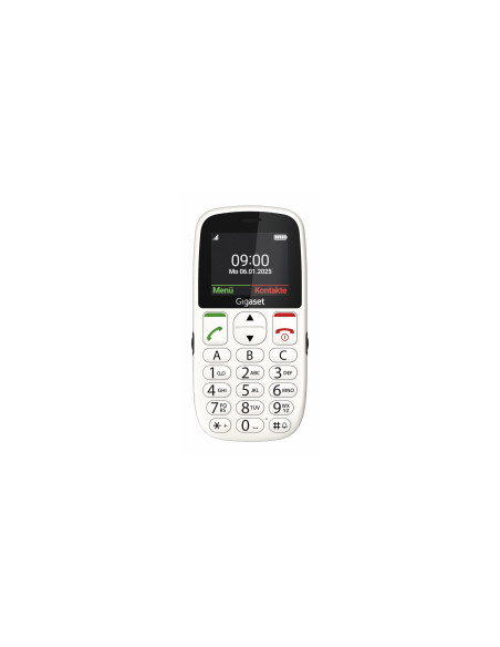 Gigaset GL395 5,59 cm (2.2") 90 g Blanco Teléfono para personas mayores