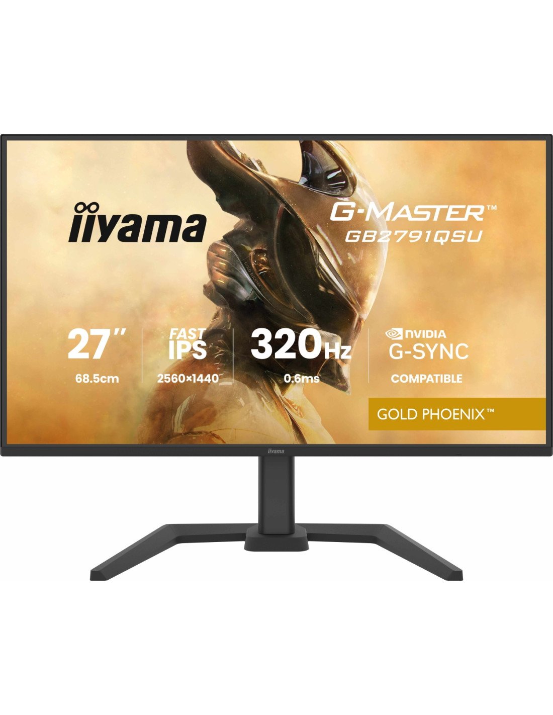 iiyama G-MASTER GB2791QSU-B1 pantalla para PC 68,6 cm (27") 2560 x 1440 Pixeles Wide Quad HD Negro