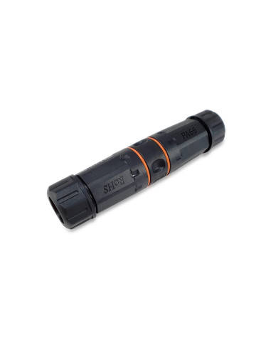 Equip 221162 cambiador de género para cable RJ-45 Negro, Naranja