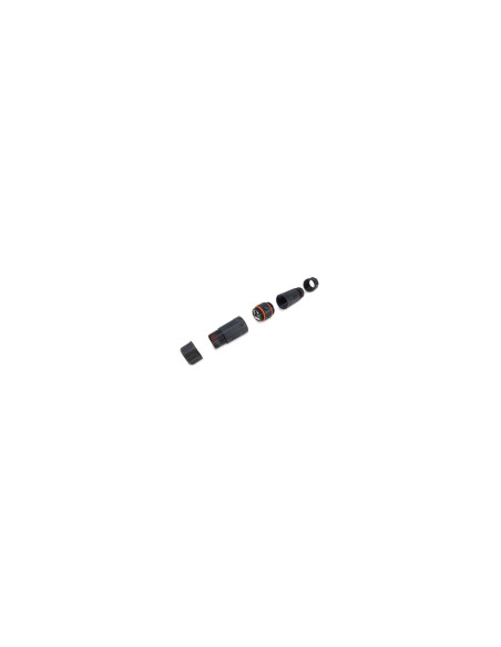 Equip 221162 cambiador de género para cable RJ-45 Negro, Naranja