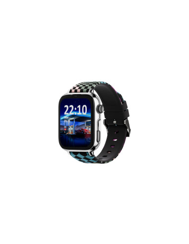 SaveFamily SaveWatch Plus 2 Reloj Inteligente para niños 4G Esfera Plata Correa Silicona Loop