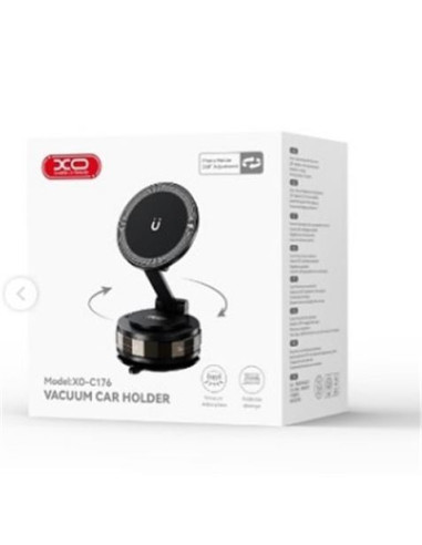 SOPORTE COCHE POR VACIO MAGNETICO COMPACTO