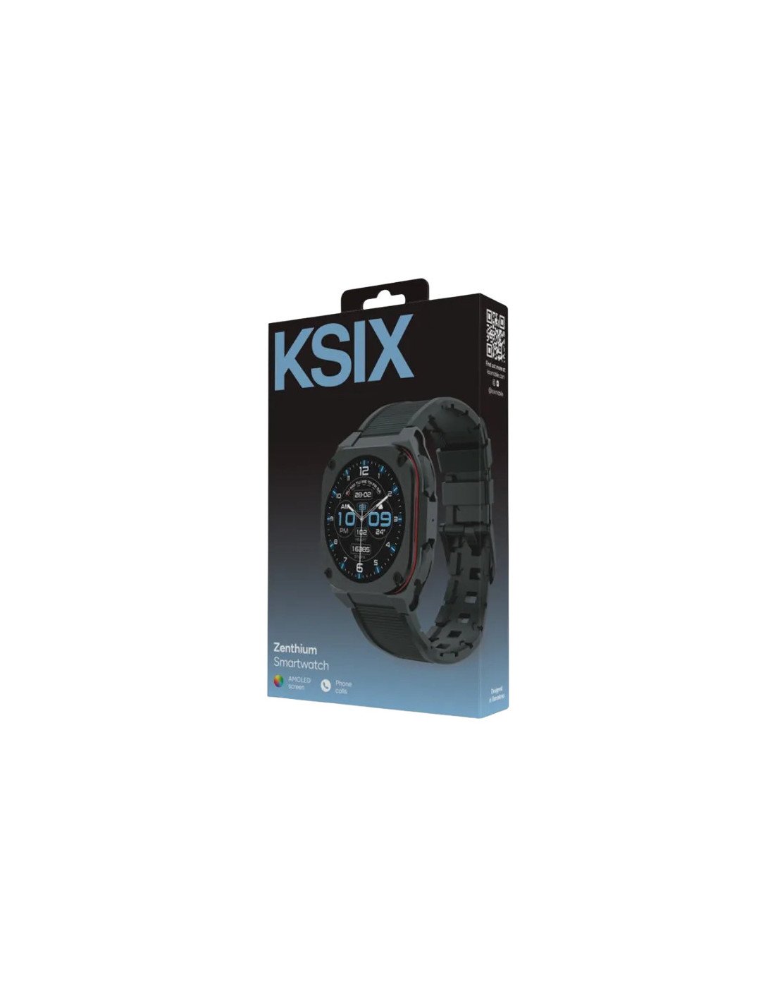 SMARTWATCH KSIX ZENTHIUM NEGRO
