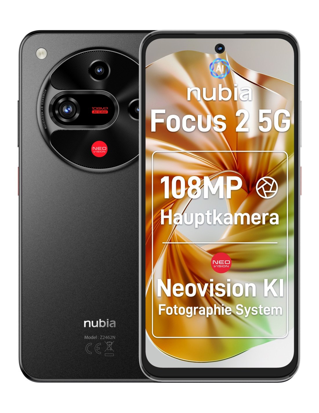 Nubia Focus 2 5G 8/256Gb Negro Smartphone