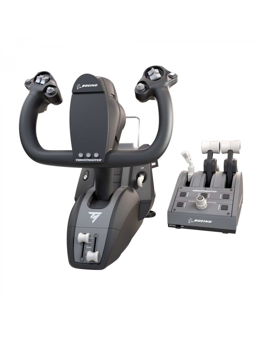 Thrustmaster 4460210 mando y volante Negro, Gris USB Panel de mandos tipo máquina recreativa PC, Xbox, Xbox One, Xbox One S, Xbo